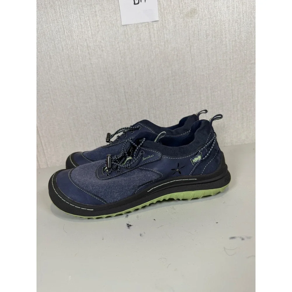 Jambu Women's Sunset Too Vegan Navy Pistachio‎ Size 7.5M